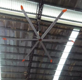 6 프로펠러 깃 큰 산업 천장 선풍기 16ft HVLS의 에너지 절약 큰 공기 환기