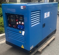 바퀴 장착 500A 600Amp 웰더 디젤 웰딩 머신 발전기