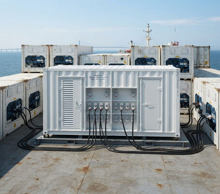STAR COOL 디젤 발전기 열왕 500kw 동력 팩 디젤 엔진 발전기 해양 냉장 컨테이너 소켓 플러그용