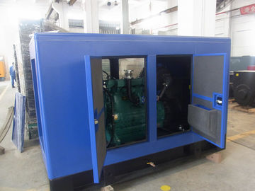 50Hz 침묵하는 Cummins 디젤 엔진 발전기 Stamford 발전기와 전자 Gvoernor를 가진 35 KVA