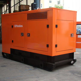 침묵하는 15 kva 3 단계 퍼킨즈 디젤 엔진 발전기 11kw 힘 수동 제어 패널