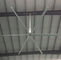 공기 역학적인 6개의 잎 Bigass 큰 산업 천장 선풍기, 20ft HVLS 전기 천장 선풍기