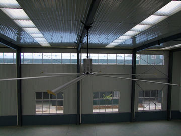 24feet 큰 HVLS 큰 당나귀 창고 Nord 모터 1.5kw를 위한 산업 천장 선풍기